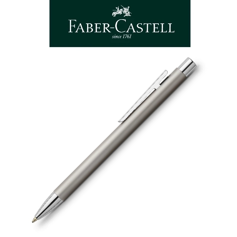 免費客製化刻字【Faber-Castell】NEO Slim 系列 銀沙袖珍原子筆 送禮首選 台灣輝柏✿50B004